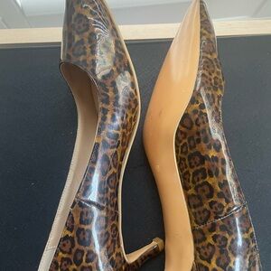 F5J Leopard Print Kitten Heels